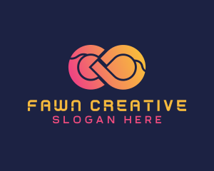 Creative Infinity Loop logo design