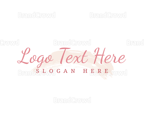 Makeup Boutique Stylist Logo