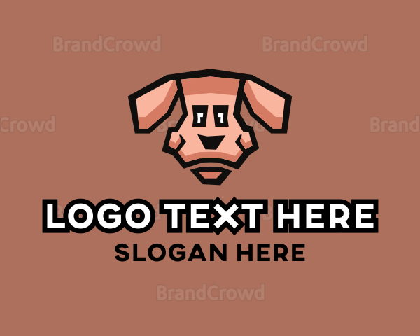 Puppy Pet Dog Logo