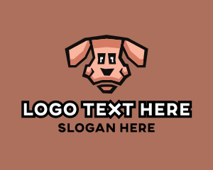 Mongrel - Puppy Pet Dog logo design