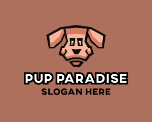 Puppy Pet Dog logo design