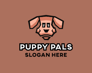 Puppy Pet Dog logo design