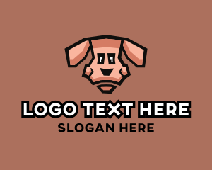 Puppy Pet Dog Logo