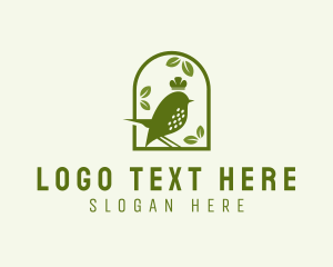 Pigeon - Royal Bird Pet logo design