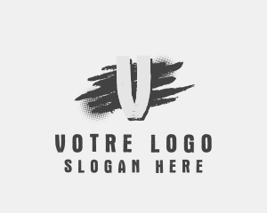 Instagram - Urban Ink Brush logo design