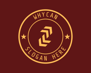 Attorney - Gold Company Emblem logo design