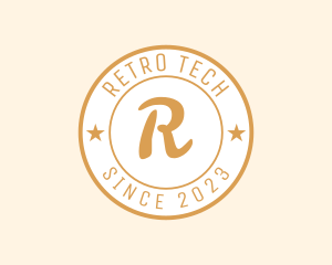 Retro Hipster Studio  logo design