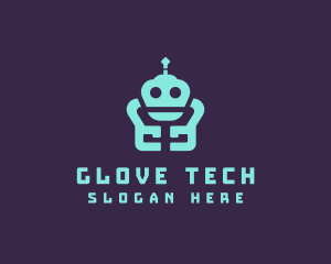 Gaming Robot Tech logo design