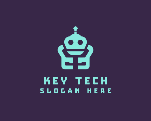 Gaming Robot Tech logo design