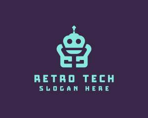 Gaming Robot Tech logo design