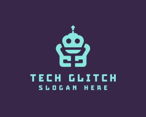 Gaming Robot Tech logo design