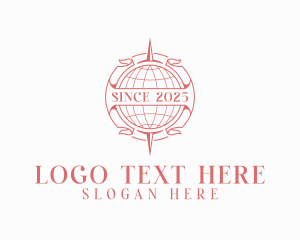 Navigation - Globe Compass Navigation logo design