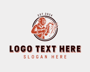 Industrial Welding Fabrication logo design