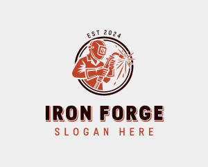 Industrial Welding Fabrication logo design