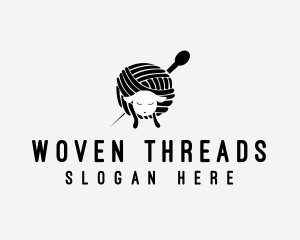 Sheep Wool Yarn  logo design