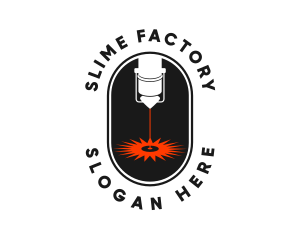 Laser Drill Factory  logo design