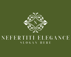 Luxury Floral Salon logo design