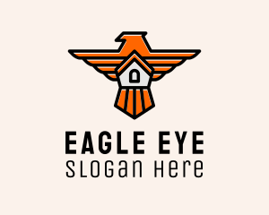 Eagle House Real Estate  logo design