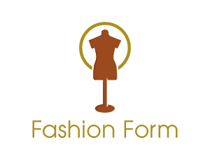 Mannequin - Tailor Fashion Mannequin logo design