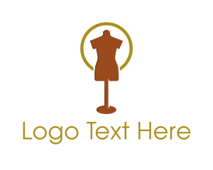 Showroom - Tailor Fashion Mannequin logo design