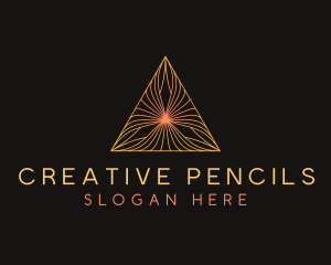 Pyramid Triangle Studio logo design