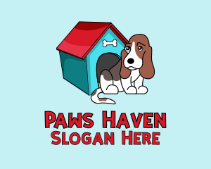 Dog Pet Kennel logo design