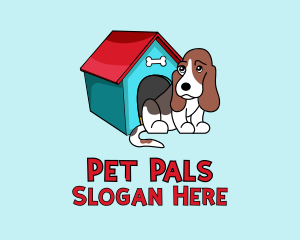 Dog Pet Kennel logo design