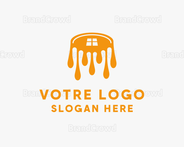 House Paint Handyman Logo