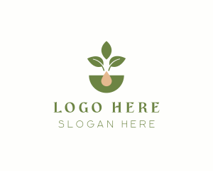 Arborist - Organic Plant Crop Gardening logo design