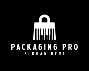 Packaging - Piano Shopping Bag logo design