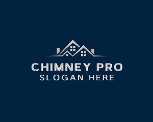 Chimney - Residential Chimney House logo design