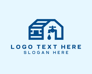 Faucet - Faucet House Plumbing logo design