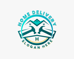 Roofing Hammer Renovation logo design