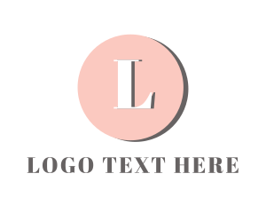 Bride - Feminine Beauty Lettermark logo design