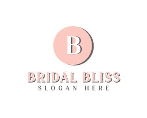 Bride - Feminine Beauty Fashion logo design