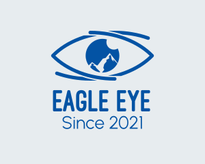 Mountain Eye Care  logo design