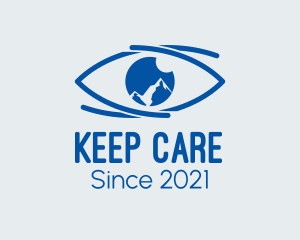 Mountain Eye Care  logo design