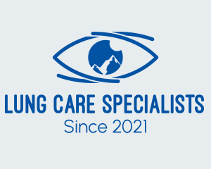 Mountain Eye Care  logo design