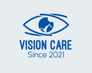 Mountain Eye Care  logo design
