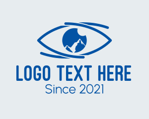 Visual - Mountain Eye Care logo design