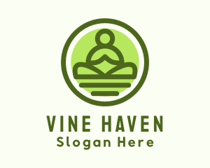 Wellness Meditation Yoga logo design