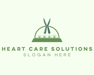 Garden Grass Shears logo design