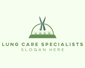 Garden Grass Shears logo design