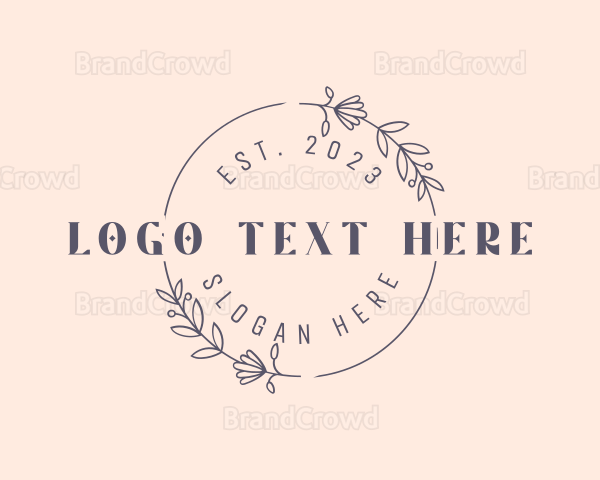 Floral Feminine Business Logo