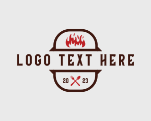 Cookout - Fire Grill Restaurant logo design