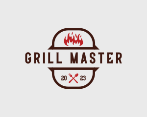 Cookout - Fire Grill Restaurant logo design