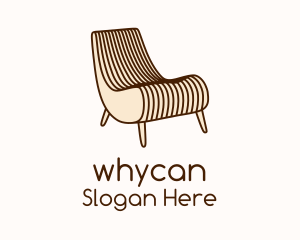 Wooden Patio Chair Logo