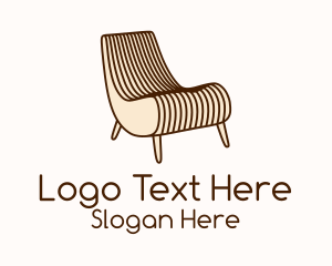 Wooden Patio Chair Logo