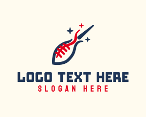 Goal - Sports Football Meteor logo design