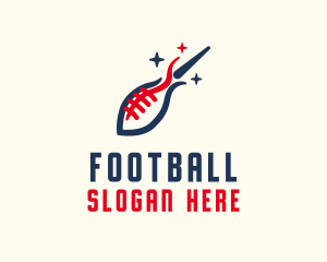 Sports Football Meteor logo design